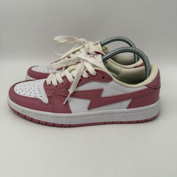 Reves Sport Paris Air KIY '85 Low Pink Rose Mens 6.5 Women’s 8 EUC - Picture 4 of 9